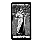 Gepersonaliseerde  dame etiket (Voorkant)