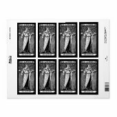 Gepersonaliseerde  dame etiket (Full Sheet)