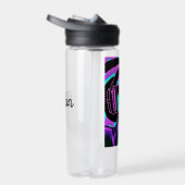 Gepersonaliseerde dame in hoofdtelefoon waterfles (Rechts)