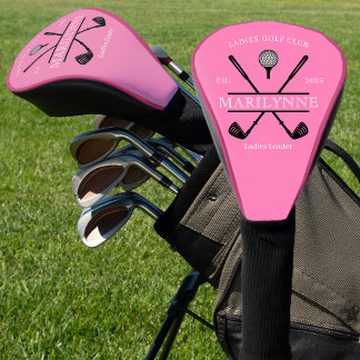 Gepersonaliseerde Dames Club Naam Golfheadcover