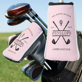 Gepersonaliseerde Dames Golf Club Naam Golfheadcover