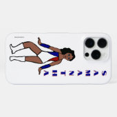 Gepersonaliseerde Dancer RWB Mix #1 iPhone Hoesje (Achterkant horizontaal)