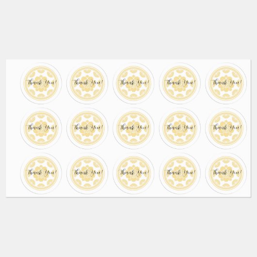 Gepersonaliseerde dank u Cherry Blossom Labels (Vel)