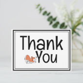 Gepersonaliseerde Dank u Corgi Dubbelzijdige Kaart (Staand voorkant)
