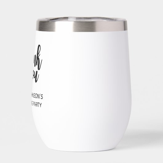 Gepersonaliseerde dank u Housewarming Party Favors (Achterkant)