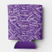 Gepersonaliseerde Dank u Koelbox Gift Uw kleuren Blikjeskoeler (Achterkant)