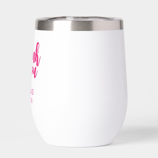 Gepersonaliseerde dank u lief 16 partij gunsten (Achterkant)