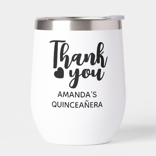 Gepersonaliseerde dank u Quinceanera Party Favors (Links)