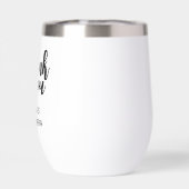 Gepersonaliseerde dank u Quinceanera Party Favors (Achterkant)