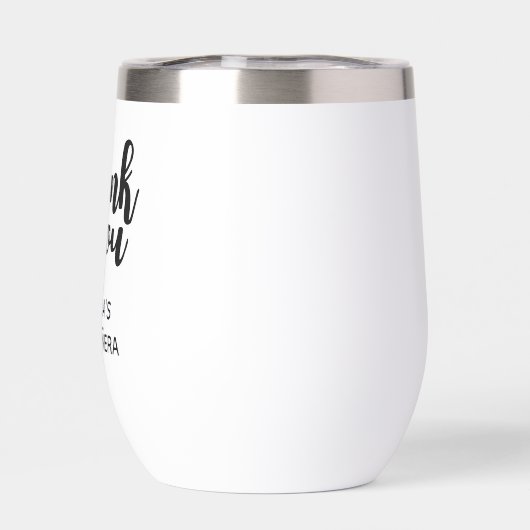 Gepersonaliseerde dank u Quinceanera Party Favors (Achterkant)