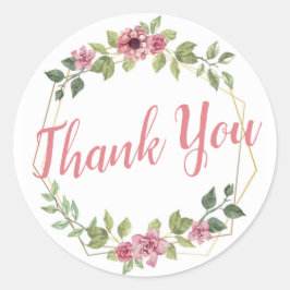 Gepersonaliseerde dank u Stickers