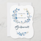 Gepersonaliseerde DANK U voor het zijn van mijn pe Kaart (Voorkant)
