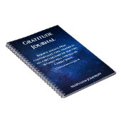 Gepersonaliseerde Dankbaarheidsjournaal met Sterre Notitieboek (Rechterzijde)