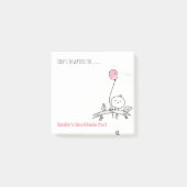 Gepersonaliseerde Dankbaarheidsnotities - Deel Bed Post-it® Notes (Voorkant)