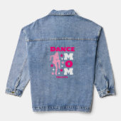 Gepersonaliseerde dans mam Moederdag Denim Jacket (Achterkant)