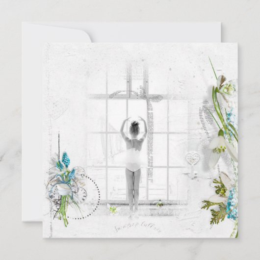 Gepersonaliseerde dans Overweging Uitnodigingen (Voorkant)