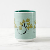 Gepersonaliseerde dansboom Olijfgroen Mok (Midden)