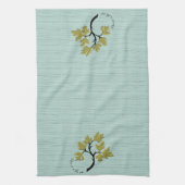 Gepersonaliseerde dansboom Olijfgroen Theedoek (Verticaal)