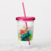 Gepersonaliseerde danser Acryl Tumbler Acryl Drinkbeker (Links)