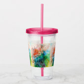 Gepersonaliseerde danser Acryl Tumbler Acryl Drinkbeker (Voorkant)