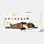 Gepersonaliseerde danser iPhone / iPad hoesje Gold (Achterkant (horizontaal))