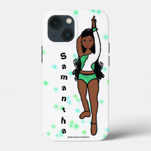 Gepersonaliseerde danser iPhone / iPad hoesje Groe