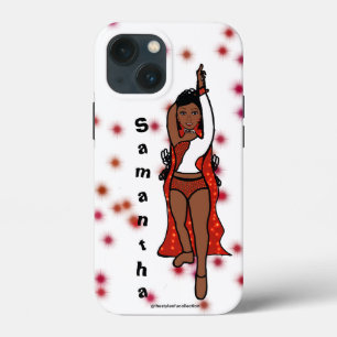 Gepersonaliseerde danser iPhone / iPad hoesje Red 