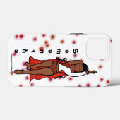 Gepersonaliseerde danser iPhone / iPad hoesje Red (Achterkant (horizontaal))