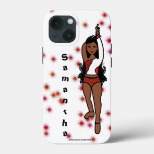 Gepersonaliseerde danser iPhone / iPad hoesje Red 