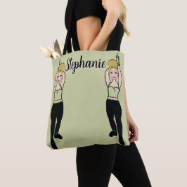 Gepersonaliseerde danser Tas (Mint)