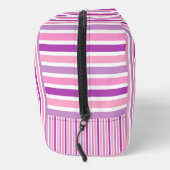 Gepersonaliseerde danstas met naam Paarse ballet Toilettasje (Rechts)