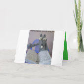 Gepersonaliseerde de dagsjabloon van heilige David Kaart (Achterkant)