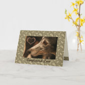 Gepersonaliseerde de Douane van de Liefde van Kaart (Gele Bloem)