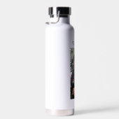 Gepersonaliseerde de Groene en Blauwe Vloeiende Ku Waterfles (Rechts)