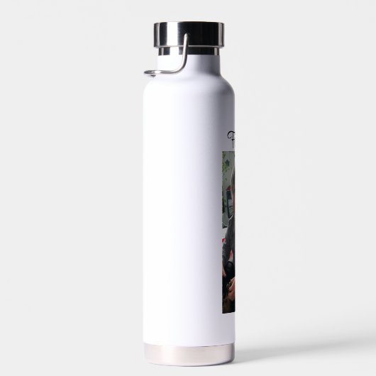 Gepersonaliseerde de Groene en Blauwe Vloeiende Ku Waterfles (Rechts)