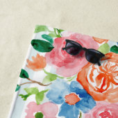 Gepersonaliseerde de heer en mevrouw strandlaken (In situ)