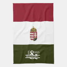 Gepersonaliseerde de heer & mevrouw Hongaars