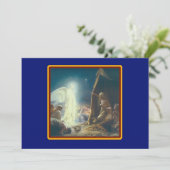 Gepersonaliseerde de Herders van het Bezoek van Feestdagenkaart (Staand voorkant)