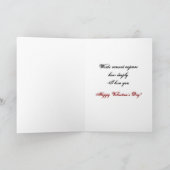 GEPERSONALISEERDE de Kaart van de Valentijnsdag (Binnen)