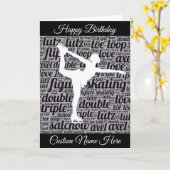 Gepersonaliseerde de Kaart van de Verjaardag van (Gele Bloem)