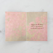 GEPERSONALISEERDE de Kaart van de Verjaardag van (Binnen)