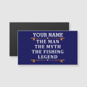 Gepersonaliseerde De Man De Mythe De Vislegend (Voorkant / Achterkant)