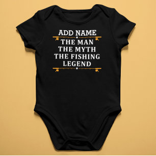 Gepersonaliseerde De Man De Mythe De Vislegend B Romper