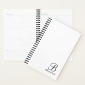 Gepersonaliseerde de Monogram en Planner van het M (Display)