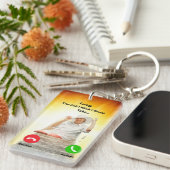 Gepersonaliseerde de oproep Ik wou dat ik kon Sleu Sleutelhanger (Voorkant Rechts)