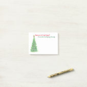 Gepersonaliseerde de post-itnota's van Kerstmis Post-it® Notes (Op bureau)