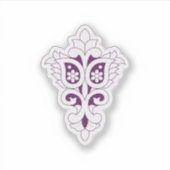 Gepersonaliseerde decal Stickers | Vinyl letters e (Voorkant)