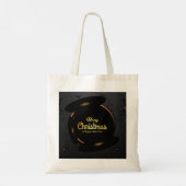 Gepersonaliseerde decoratieve kerst tote bag (Achterkant)