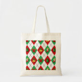 Gepersonaliseerde decoratieve kerstcadeautjes tote bag (Voorkant)