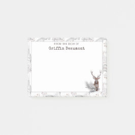 Gepersonaliseerde deer Hunting van het bureau van Post-it® Notes